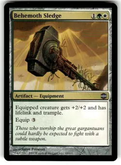 Behemoth Sledge Alara Reborn Regular MTG - Image 1