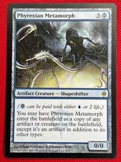 MTG 1X Phyrexian Metamorph X1 New Phyrexia Magic - NM - Image 1