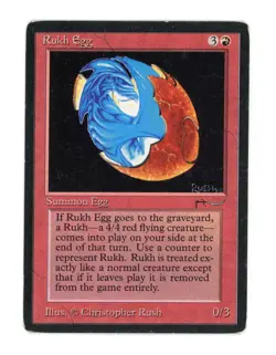 Rukh Egg - Magic the Gathering - MTG - Arabian Nights - Image 1