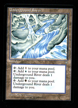 ENGLISH Rivi?re souterraine Ere Glaciaire - Underground River NM+/M MTG Magic - Image 1