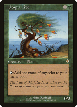 Magic MTG - Arbre de l'Utopie - Invasion - PLAYED - FR - Image 1