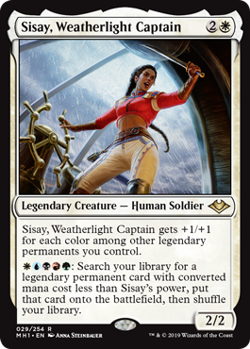 Magic MTG - Sisay, Weatherlight Captain - Horizons du Modern - EXC - EN - Image 1