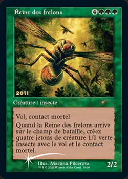 MTG Reine des frelons (Hornet Queen) [30th Anniversary Promos] FOIL - Image 1
