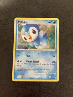 Piplup DP03 Diamond and Pearl Promo Holo Pokemon Card - Image 1
