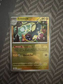 2025 Pokemon TCG - Eelektrik- 031/086 - (Master Ball Pattern) - SV: Black Bolt - Image 1