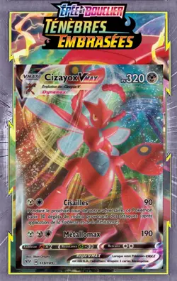 Cizayox VMAX - EB03:Tenebres Embrasees - 119/189 - Carte Pokemon Francaise - Image 1