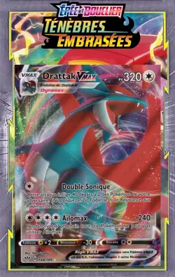 Drattak VMAX - EB03:Tenebres Embrasees - 144/189 - Carte Pokemon Neuve Francaise - Image 1