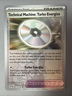 Pokemon TCG * Paradox Rift * 179/182 Technical Machine: Turbo Energize REVERSE H - Image 1