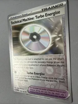 Pokemon TCG * Paradox Rift * 179/182 Technical Machine: Turbo Energize REVERSE H - Image 2