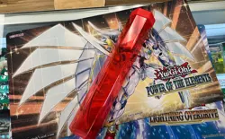 Yu-Gi-Oh Power of The Elements Premiere Playmat & Lightning Overdrive W/ Tub - Image 2
