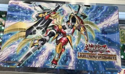 Yu-Gi-Oh Power of The Elements Premiere Playmat & Lightning Overdrive W/ Tub - Image 4