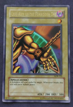 LEFT ARM OF THE FORBIDDEN ONE (Yu-Gi-Oh) LOB-123 - Image 1