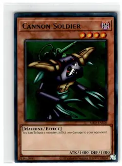 Yu-Gi-Oh! Cannon Soldier Rare MRD-EN106 Lightly Played Unlimited - Image 1