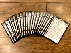 Warhammer 40K CCG Horus Heresy CCG OOP Daemon's Fire Story Card Set, 26 Cards - Image 2