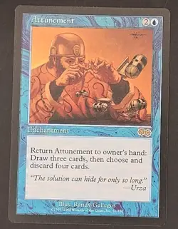 Attunement Urza's Saga MTG Regular Lightly Played (2 Cards) - Image 3