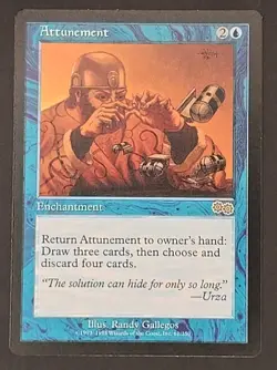 Attunement Urza's Saga MTG Regular Lightly Played (2 Cards) - Image 5