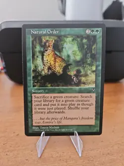 Natural Order Magic the Gathering Visions Regular Rare Card - Image 1
