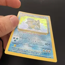 Pokemon Card Blastoise Holo 2/102 Set Base ITA italiano good GD vintage - Image 4