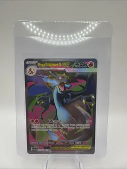 Mega Charizard EX 109/094 SR Full Art Pokemon Card English Phantasmal Flames - Image 1