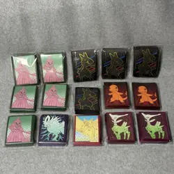 Pokemon TCG Card Sleeves Lot of 15 New Unopened Mixed Lot ETB Sleeves - Image 1