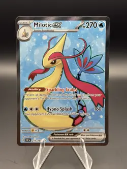 Milotic ex 217/191 Surging Sparks Full Art Ultra Rare Holo Pokemon Card NM - Image 1