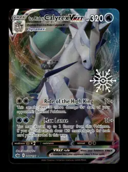 Pokemon Ice Rider Calyrex VMAX - (Holiday Calendar) Promo Miscellaneous Cards & - Image 1