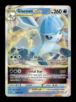 Pokemon Glaceon VSTAR Promo SWSH: Sword & Shield Promo Cards SWSH197 NM - Image 1
