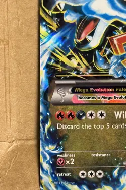 Pokemon TCG Mega M Charizard EX Flashfire Holo Ultra Rare Card 69/106 XY NM MT - Image 4