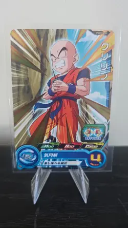 Krillin PUMS14-26 Foil Super Dragon Ball Heroes Card SDBH NM - Image 1