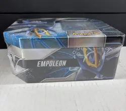 Pokemon Trading Card Game Strikers Tin Empoleon V EVOLVING SKIES Factory Sealed! - Image 3