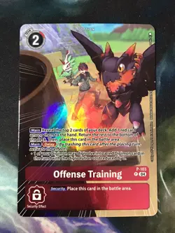 Digimon Card Game Offensive Training Alternate Art P-103 Promo - Image 1