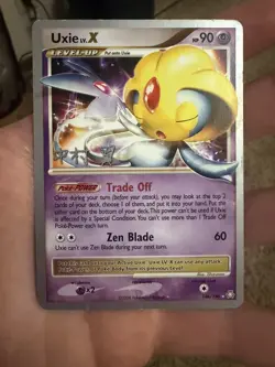 Uxie LV. X 146/146 World Championship 2009 Ultra Rare Pokemon Card - Image 1
