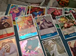One Piece TCG lot of 45 RARE foil Holo cards M/NM.. Op07 Cards - Image 3