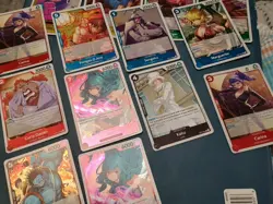 One Piece TCG lot of 45 RARE foil Holo cards M/NM.. Op07 Cards - Image 4