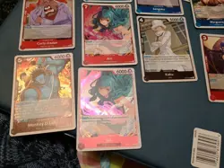 One Piece TCG lot of 45 RARE foil Holo cards M/NM.. Op07 Cards - Image 5