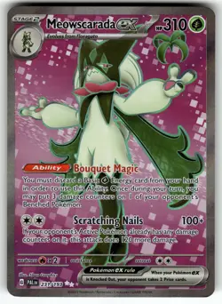 Meowscarada ex 231/193 SV02: Paldea Evolved NM Pokemon Card TCG - Image 1