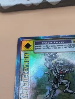 Bandai Digimon Trading Card Series 1 MetalEtemon Bo-27 Holo 1st Edition - Image 3