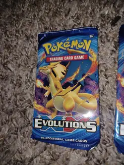 Pokemon XY Evolutions Booster Trading Card Game 1 Booster Pack Fresh From Tin 820650801556 - Image 2