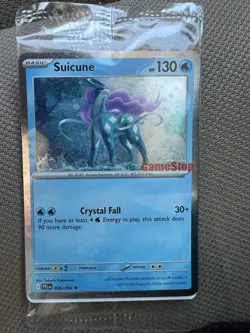 Suicune GameStop Stamped Promo Card 026/094 (New & Factory Sealed) - Image 1