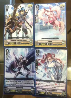Vanguard Cardfight! Ultra Pro Deck Box lot 59 cards Royal Paladin (2011) Manga - Image 4