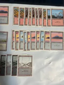 MTG REVISED Edition (1994) 50 BASIC LAND cards LOT - Magic the Gathering - Image 3