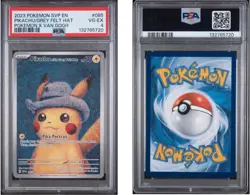 PSA 4 Pokemon Van Gogh Pikachu with Grey Felt Hat 085 Promo Card - Image 3