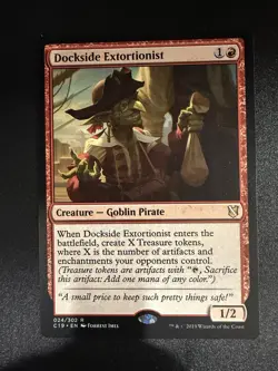Dockside Extortionist Commander 2019 NM MTG English 024 - Image 1