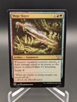 Mage Slayer Commander: Kamigawa: Neon Dynasty Regular - Image 1