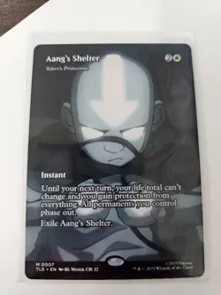 Aang's Shelter Borderless MTG Avatar: TLA Eternal-Legal Nm/M *ON HAND* - Image 1