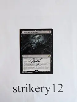 1x Collective Brutality - EMN - Signed by Johann Bodin - MTG - Image 1