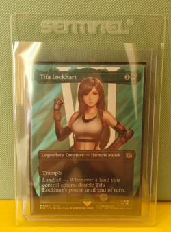Tifa Lockhart (Borderless SURGE FOIL)- NM - Magic the Gathering (MTG) - FIN #536 - Image 2