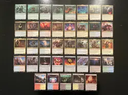 Commander Legends CMR NM/M Draft Set Cube 6-3-1-1 Complete Set Magic MTG - Image 3