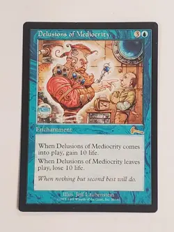 MTG Delusions of Mediocrity (Urza's Legacy/Blue/R) - BGM - Image 1