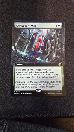 Strength of Will R Marvel's Spider-Man 118 NM - Image 1